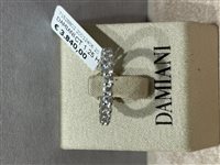 Anello Damiani Donna in Oro bianco Diamante 71528802